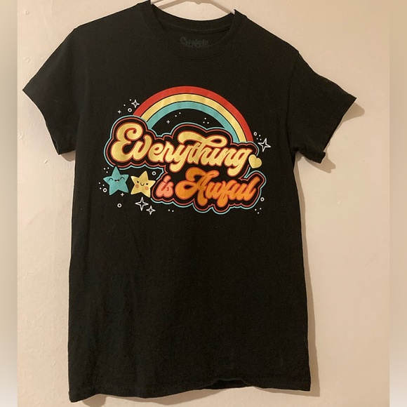 Spencer's Tops - Spencer’s - Everything Is Awful - Small - NWOT